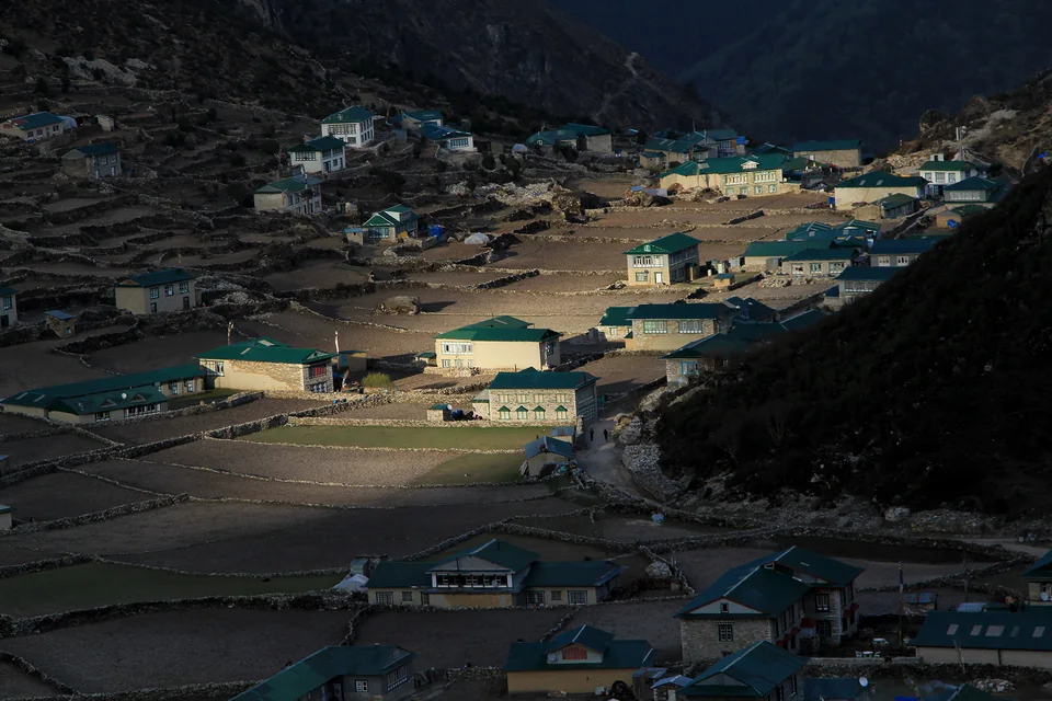 Khumjung village in Nepal